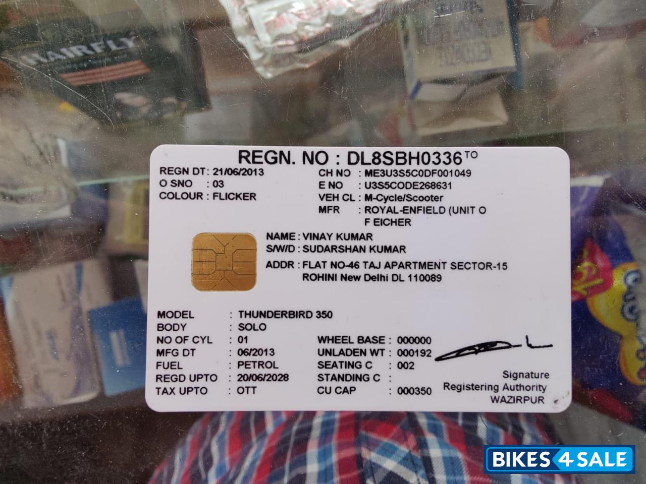 Royal Enfield Thunderbird 350