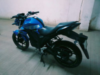 Blue And Black Suzuki Gixxer ABS