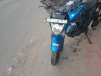 Blue And Black Suzuki Gixxer ABS