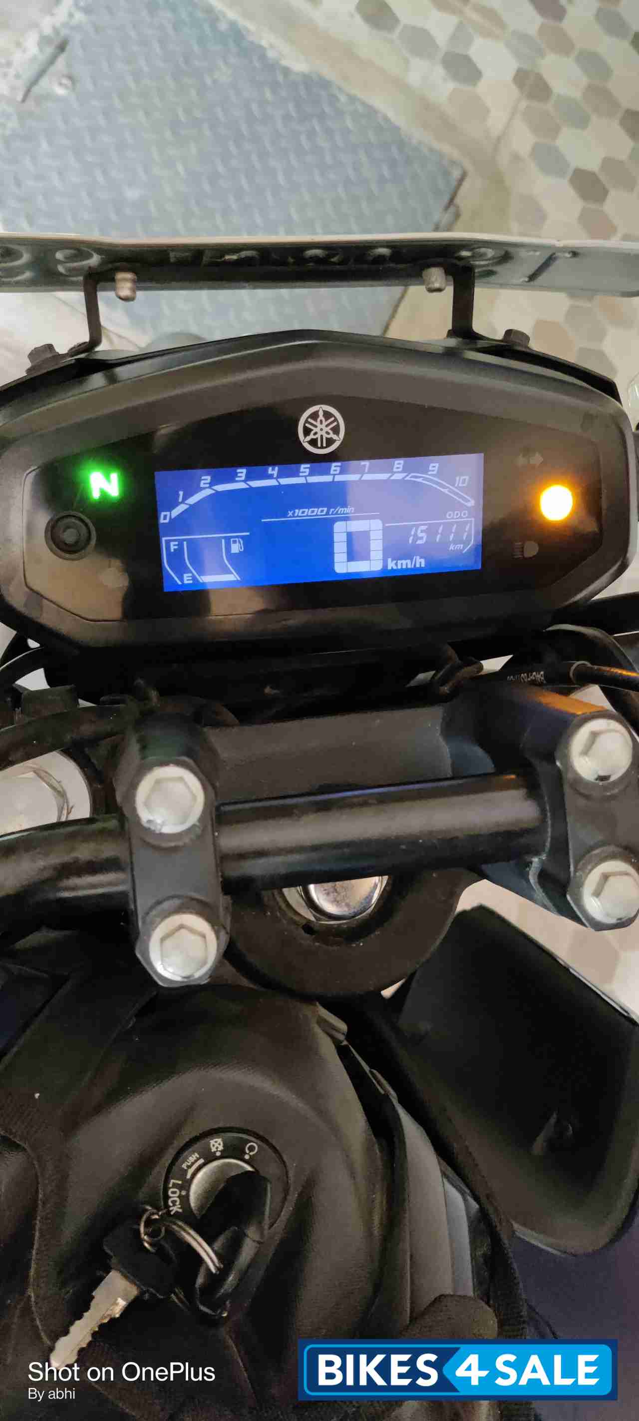 Mat Blue Yamaha FZ-S FI V3 BS6