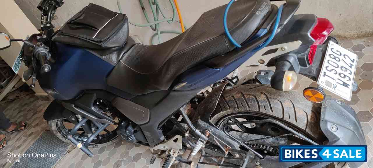 Mat Blue Yamaha FZ-S FI V3 BS6