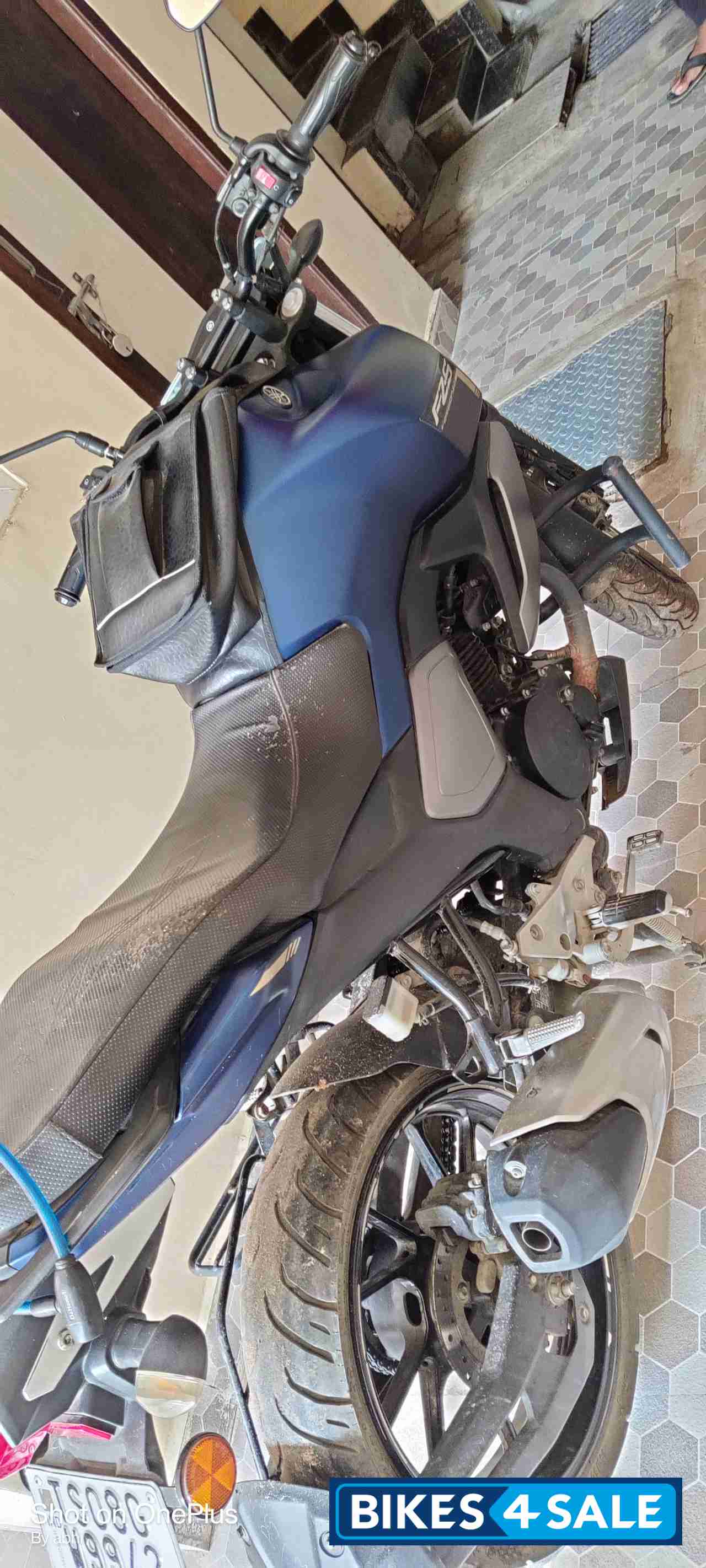 Mat Blue Yamaha FZ-S FI V3 BS6
