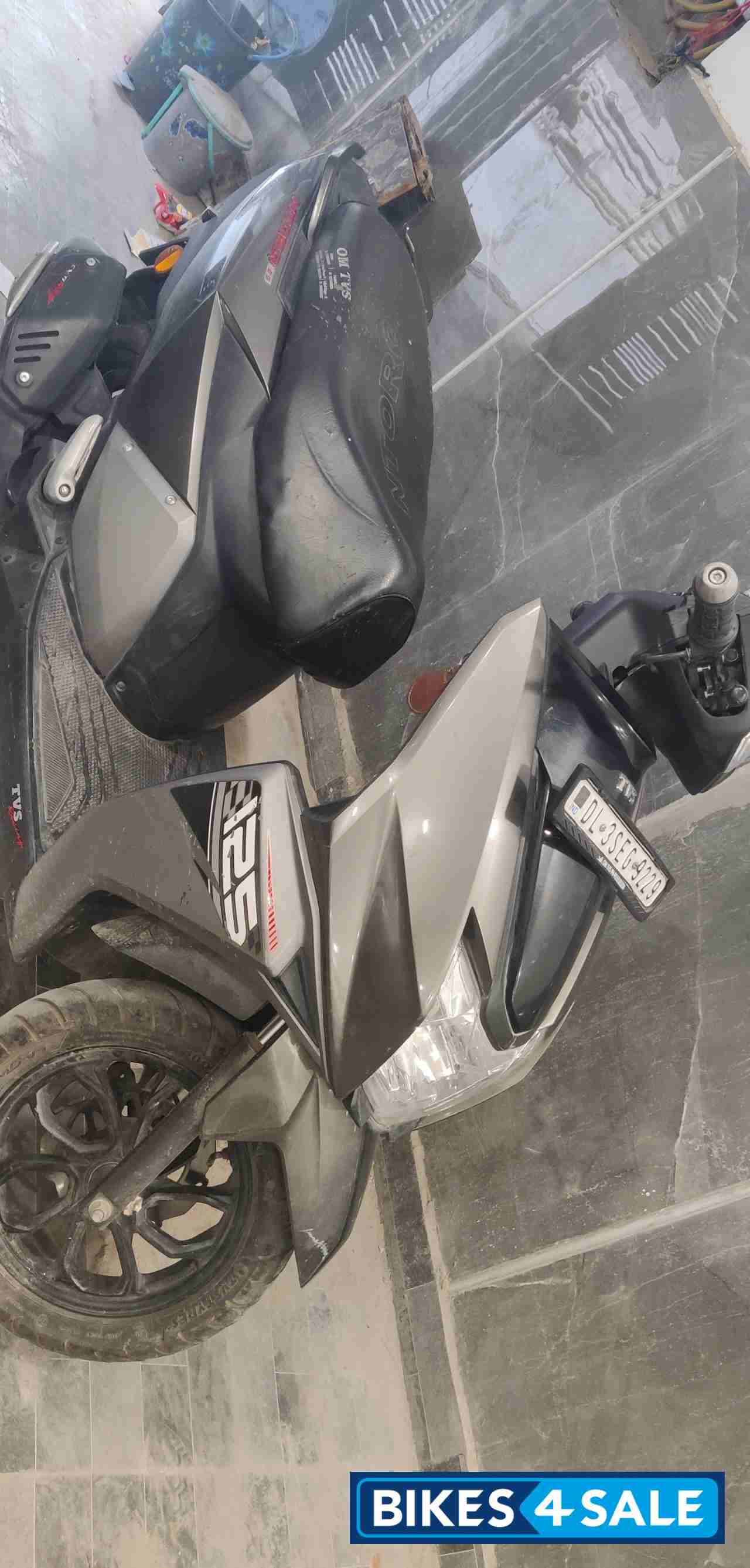 Black TVS NTORQ 125