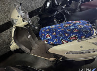 Sunlight Ivory TVS Jupiter Classic