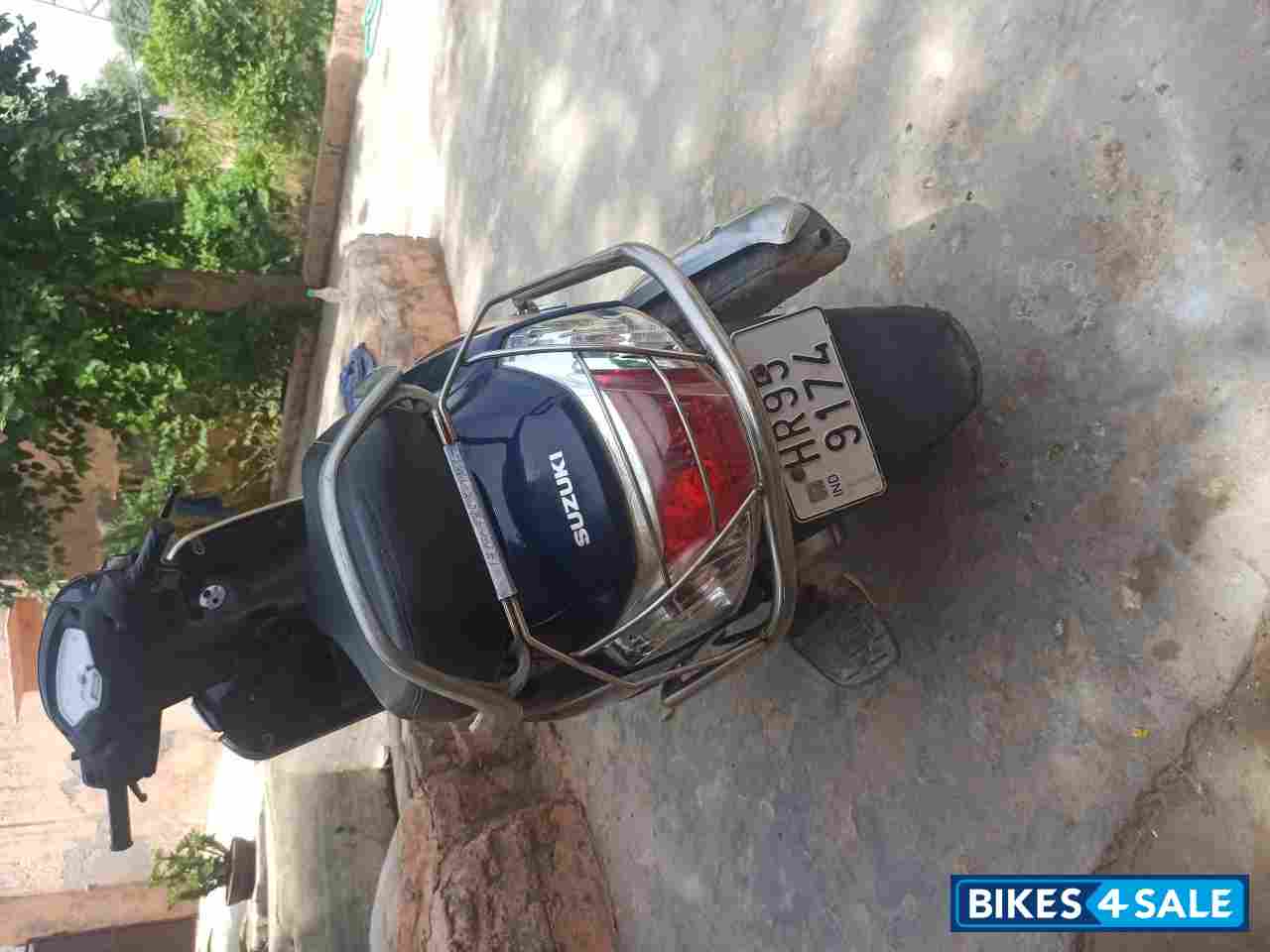 Navy Blue Suzuki Access 125 BS6