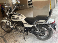 White Bajaj Avenger Cruise 220