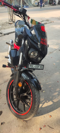 Black And Red Mahindra Mojo 300 ABS BS6