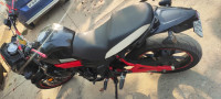 Black And Red Mahindra Mojo 300 ABS BS6