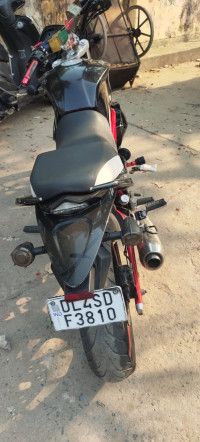 Black And Red Mahindra Mojo 300 ABS BS6