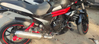 Black And Red Mahindra Mojo 300 ABS BS6