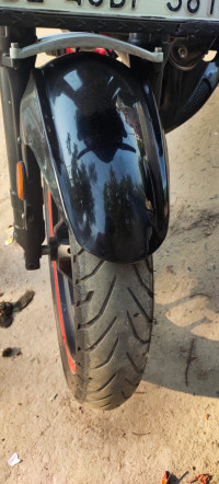 Black And Red Mahindra Mojo 300 ABS BS6