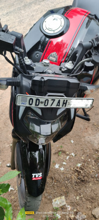 Black TVS Apache RTR 200 4V ABS Race Edition 2.0