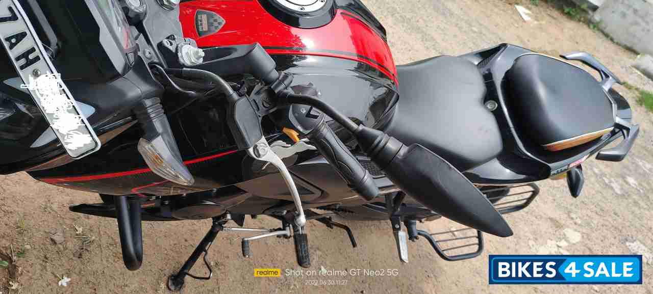 Black TVS Apache RTR 200 4V ABS Race Edition 2.0