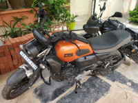 Mat Orange Yamaha FZ-X