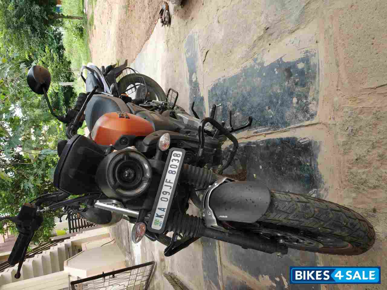 Mat Orange Yamaha FZ-X