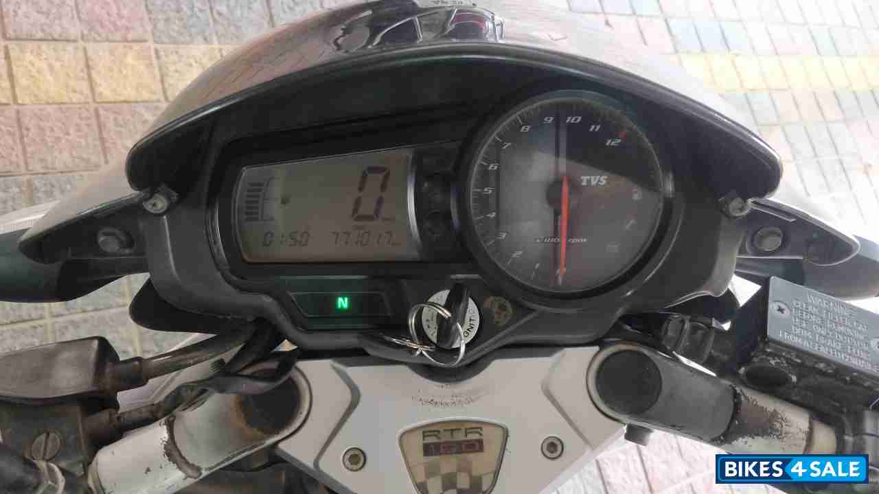 Titanium Grey TVS Apache RTR 160