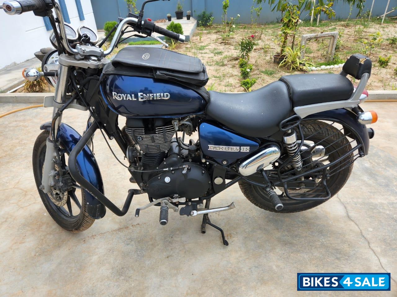 Marine Blue Royal Enfield Thunderbird 350