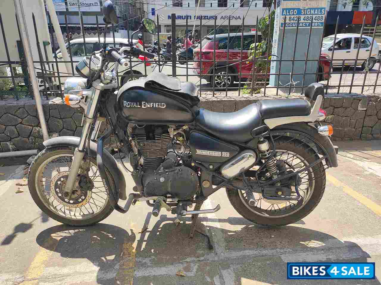 Matt Black Royal Enfield Thunderbird 350