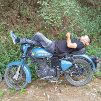 Airborne Blu Royal Enfield Classic Signals Airborne Blue