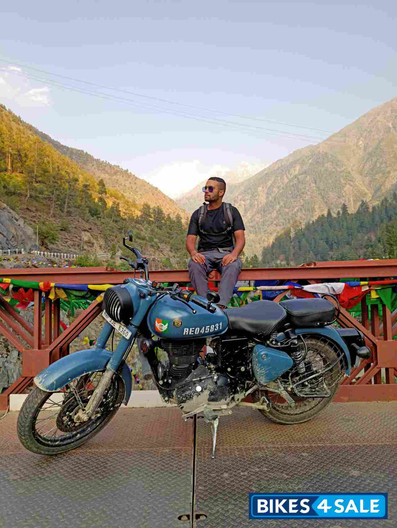 Airborne Blu Royal Enfield Classic Signals Airborne Blue