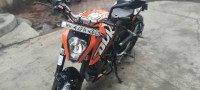 Orange KTM Duke 200