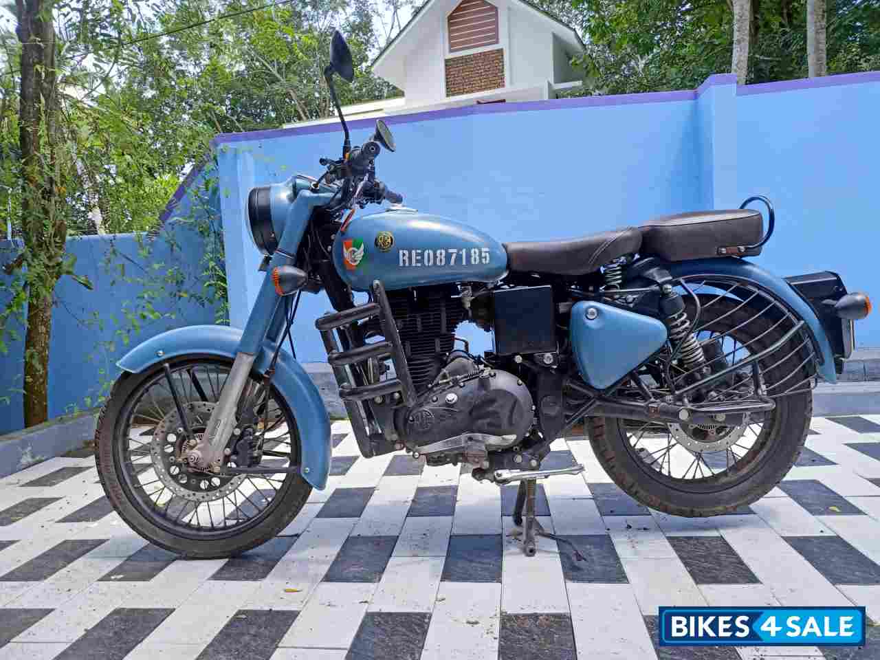 Royal Enfield Classic Signals Airborne Blue