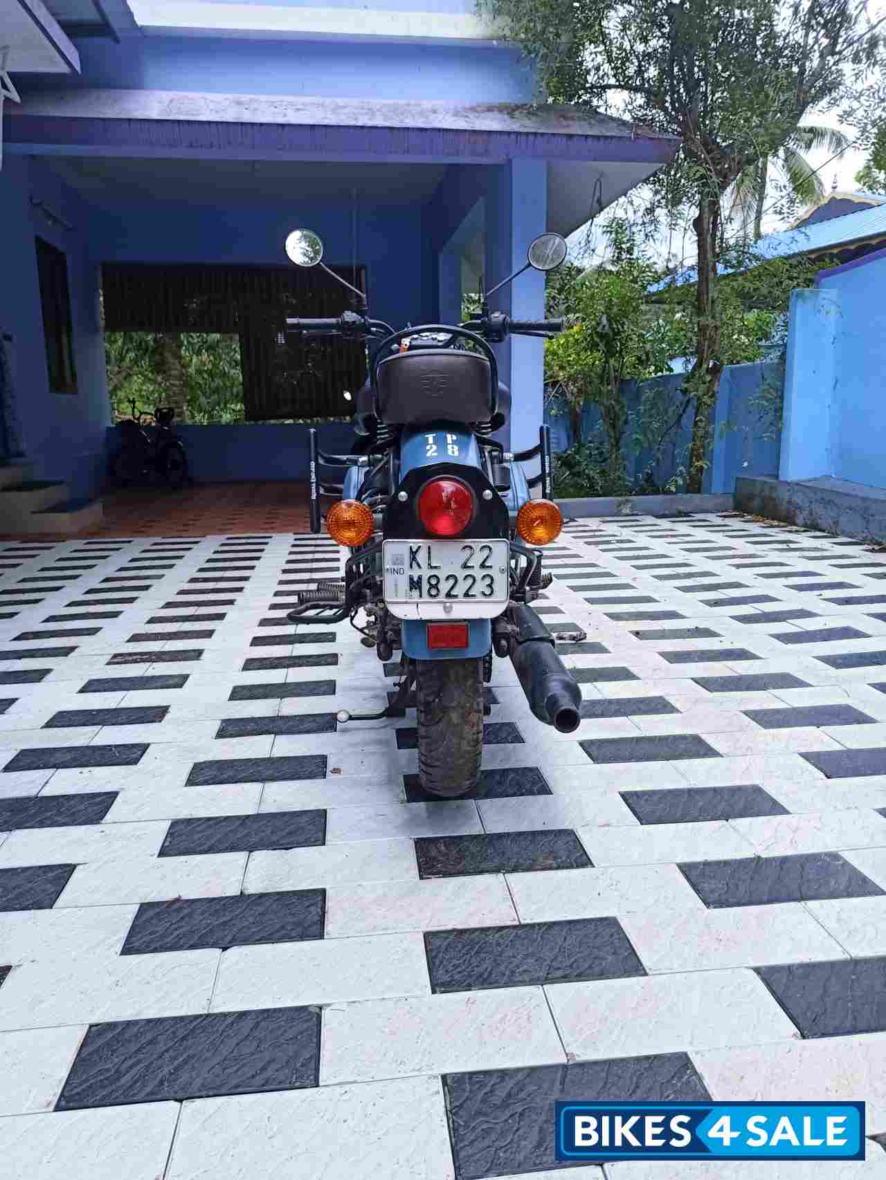 Royal Enfield Classic Signals Airborne Blue