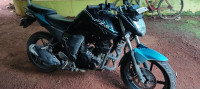 Blue And Black Yamaha FZ-S FI V2