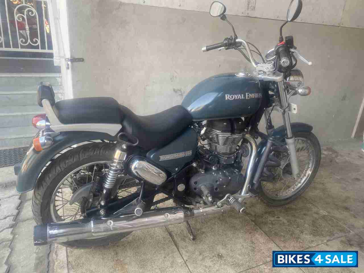 Army Green Royal Enfield Thunderbird 500