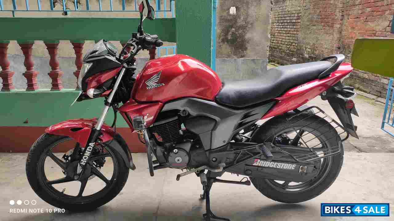 Red Honda CB Trigger