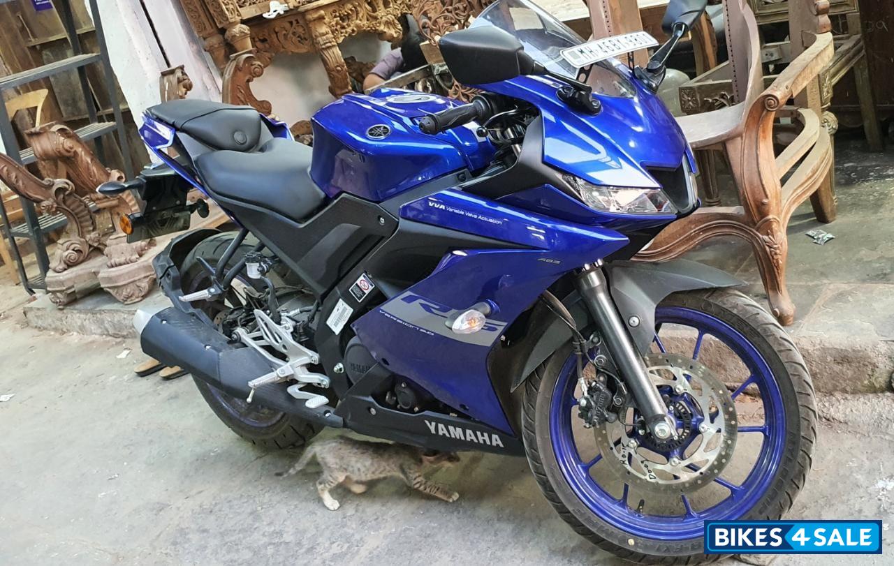 Racing Blue Yamaha YZF R15 V3 BS6