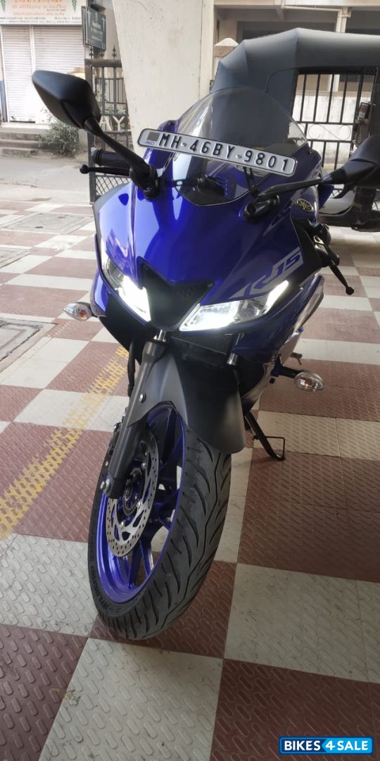 Racing Blue Yamaha YZF R15 V3 BS6