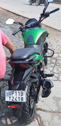 Green Bajaj Dominar 400 ABS BS6