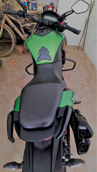 Green Bajaj Dominar 400 ABS BS6