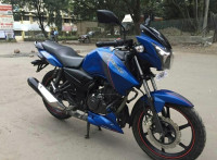 Dark Blue TVS Apache RTR 160