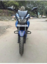 Dark Blue TVS Apache RTR 160
