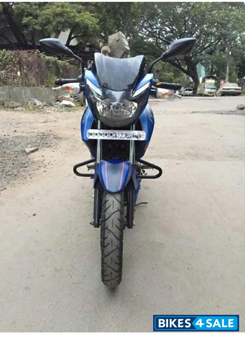 Dark Blue TVS Apache RTR 160