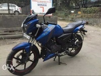 Dark Blue TVS Apache RTR 160
