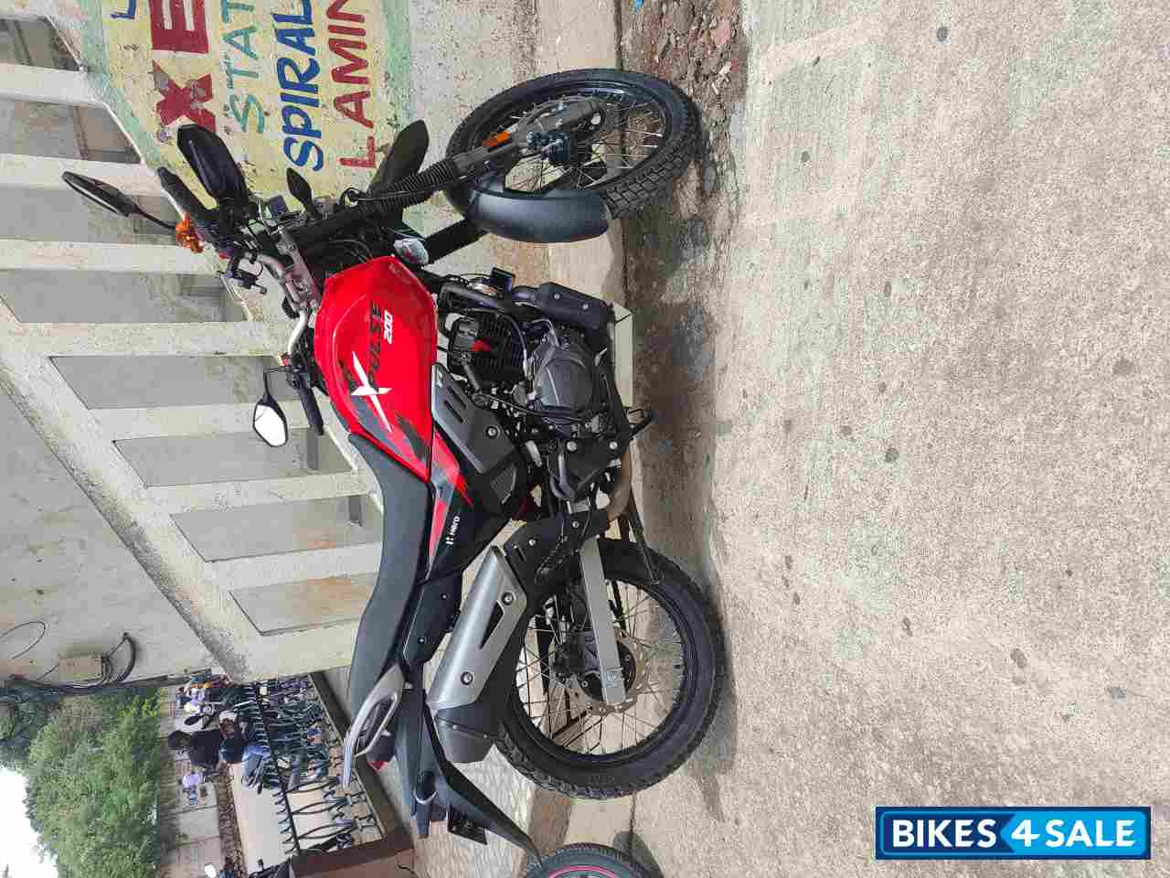 Red And Black Hero XPulse 200 BS6