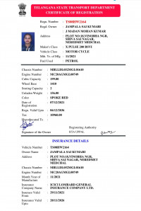 Red And Black Hero XPulse 200 BS6