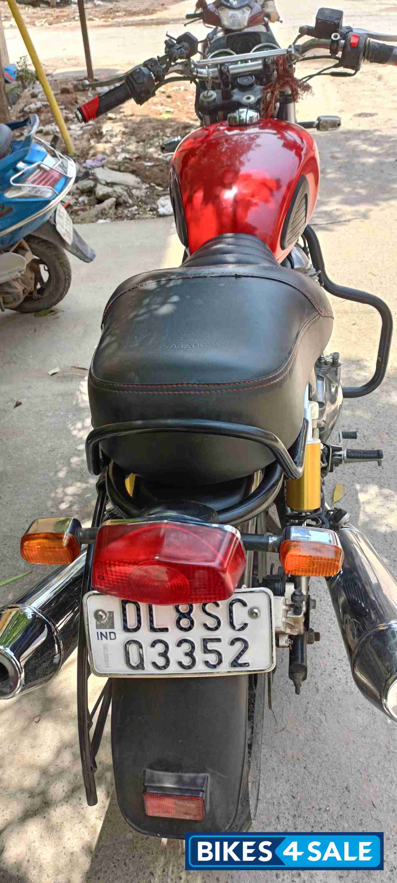 Red Royal Enfield Interceptor 650 Twin