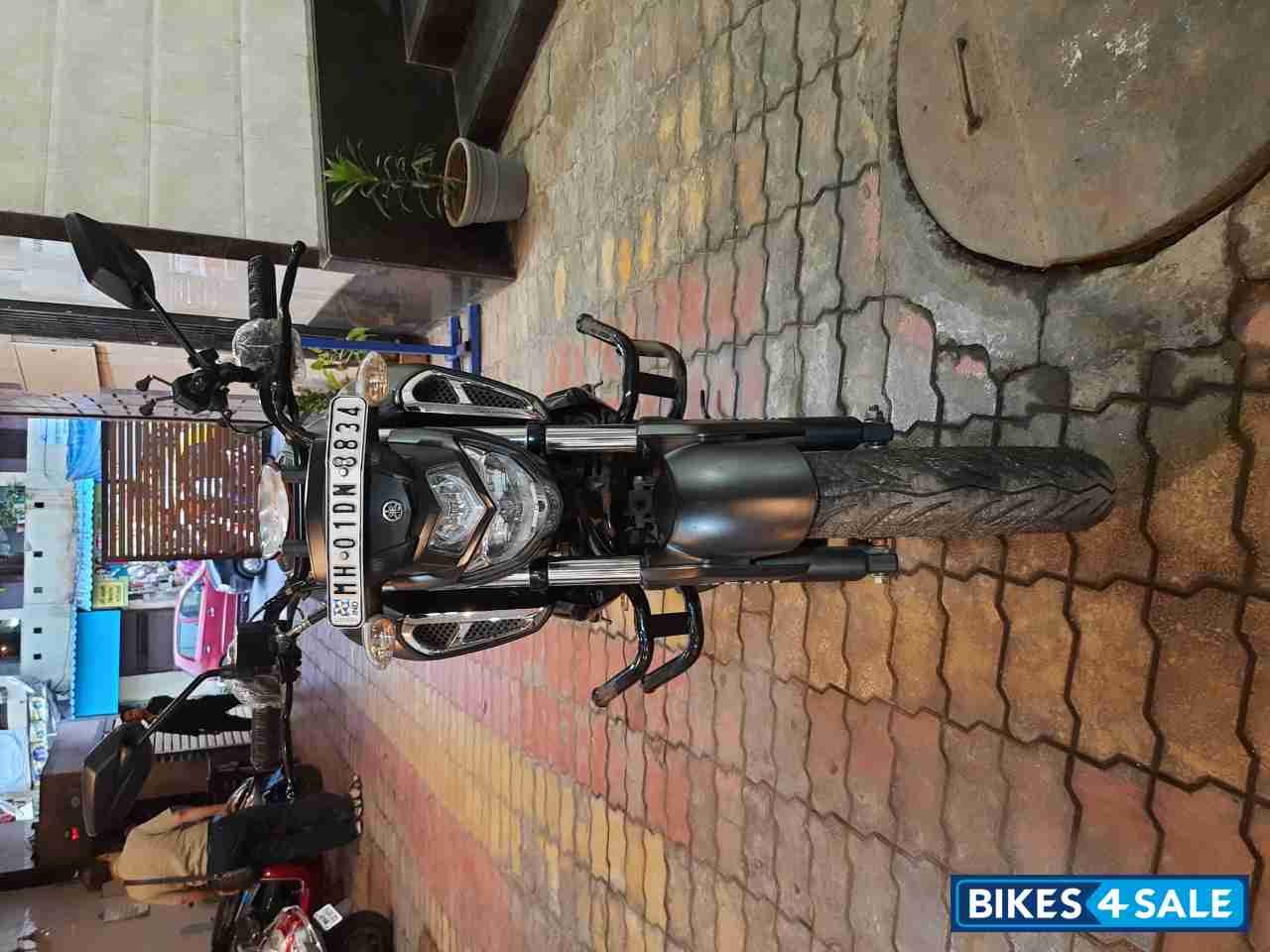 Matt Black Yamaha FZ-S FI V3 BS6