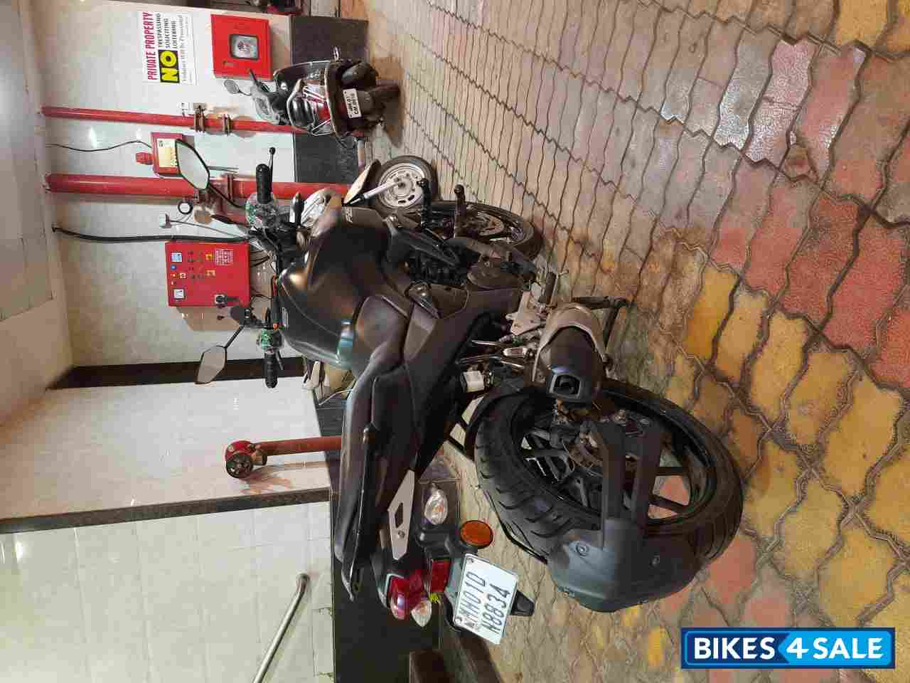 Matt Black Yamaha FZ-S FI V3 BS6