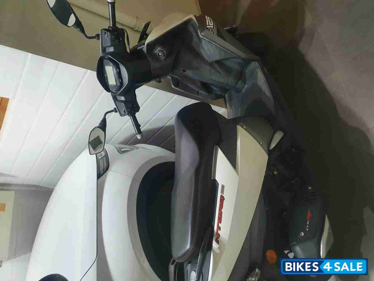 White TVS NTORQ 125