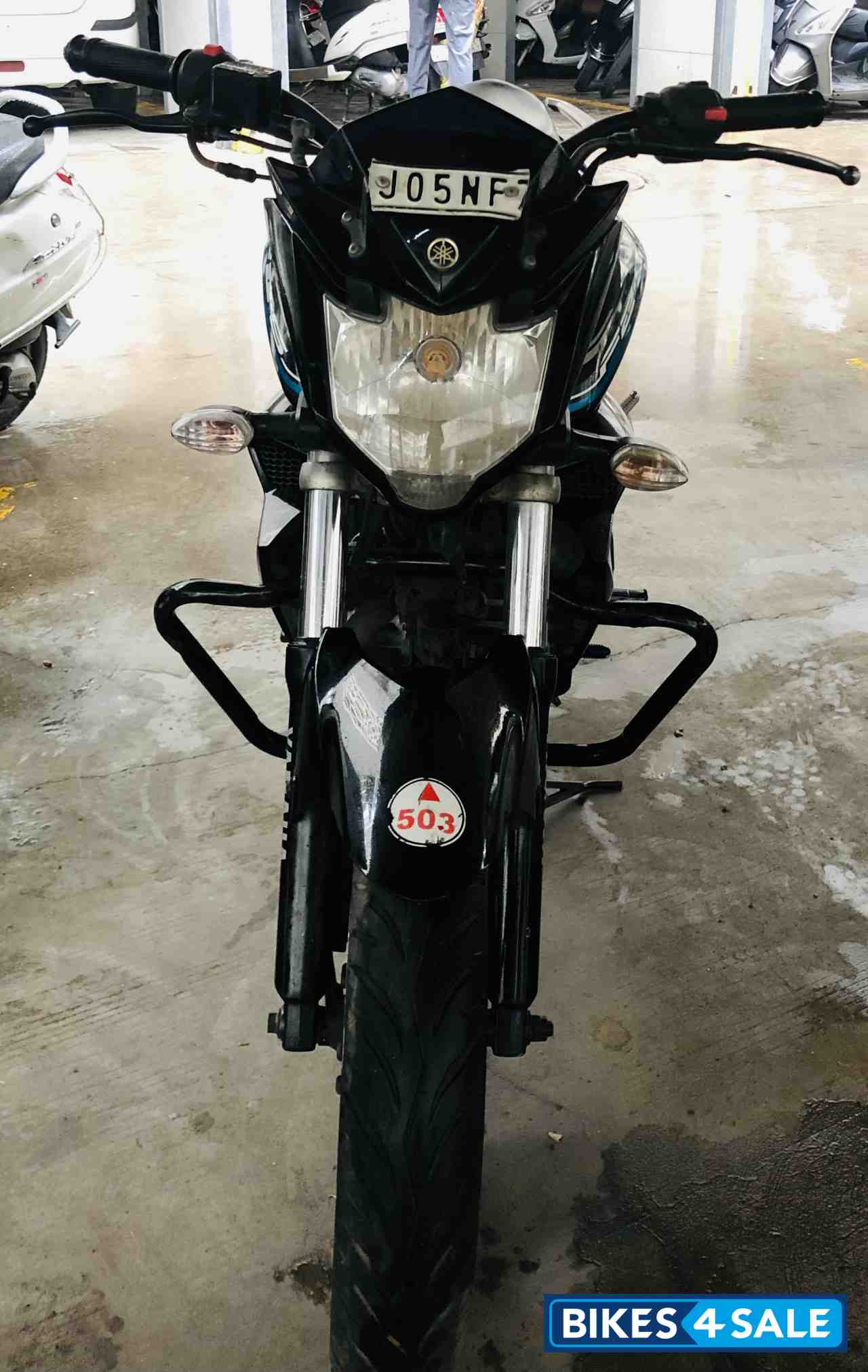 Mat Black Yamaha FZ-S