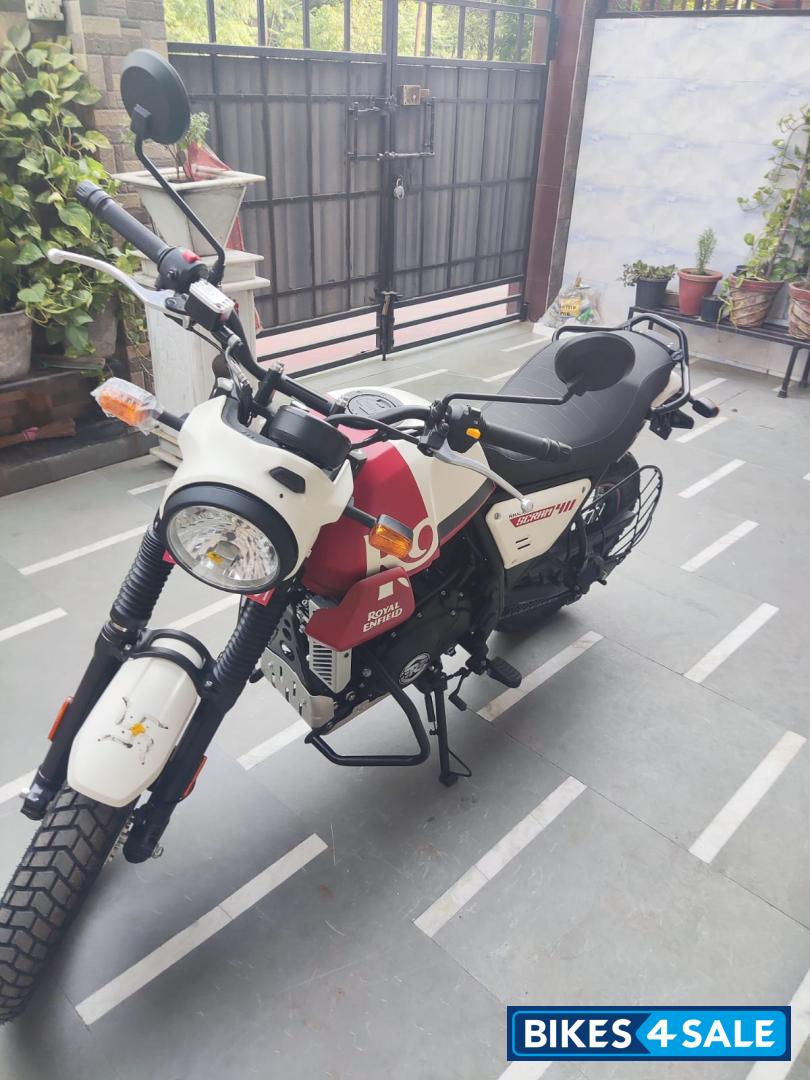 White Royal Enfield Scram 411