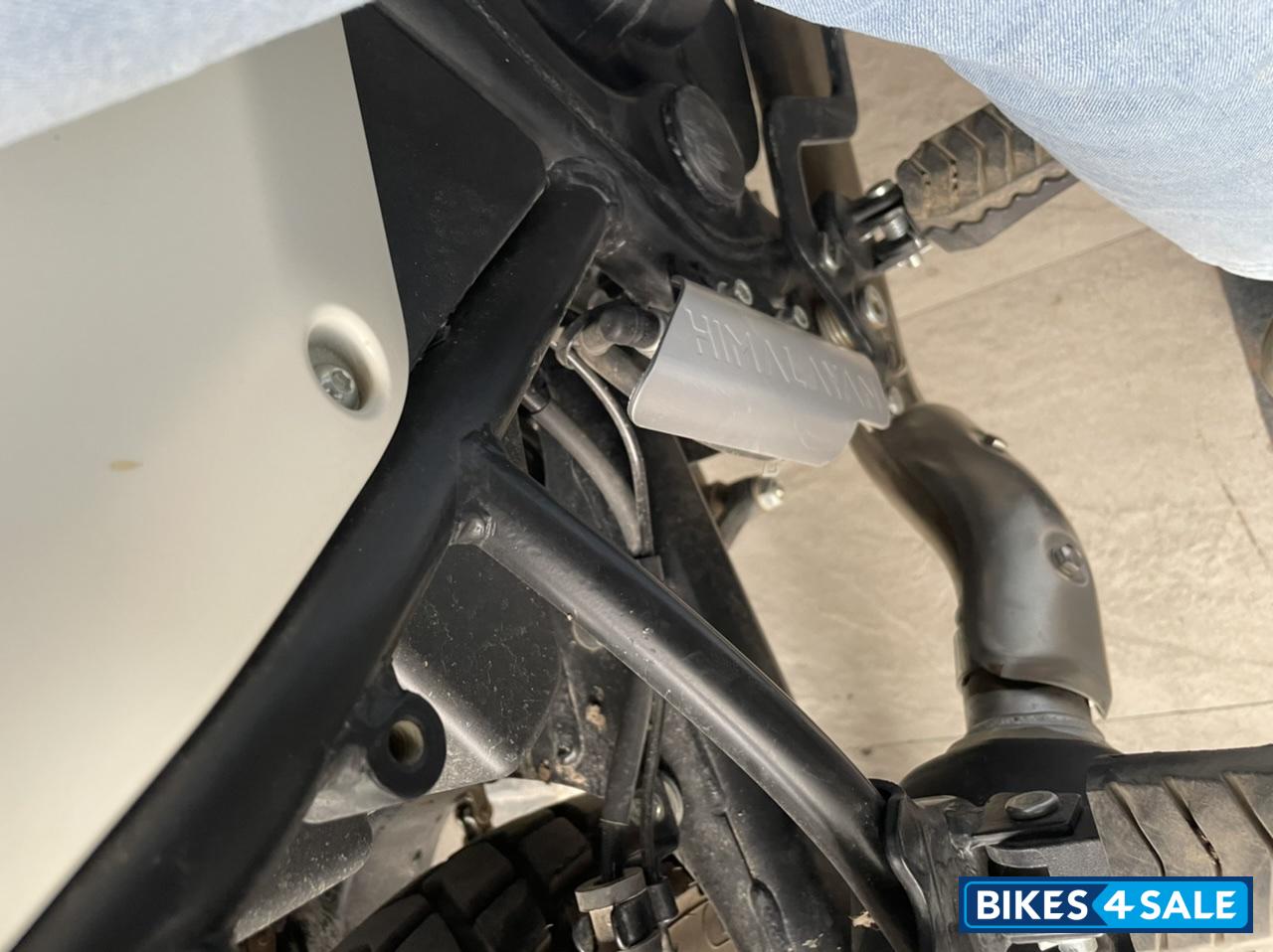 White Royal Enfield Scram 411