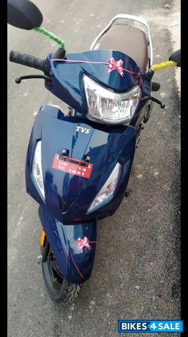 Starlight Blue TVS Jupiter ZX BS6