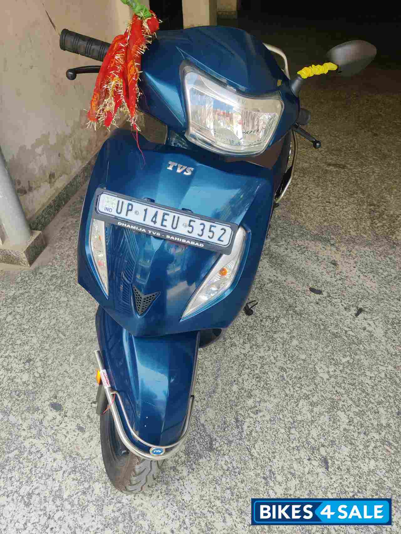 Starlight Blue TVS Jupiter ZX BS6