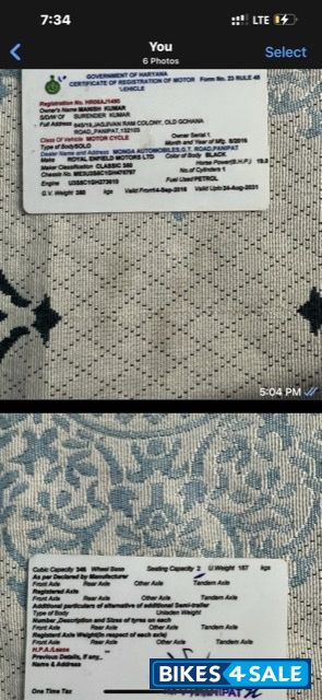 Black Royal Enfield Classic 350 Black Royal Enfield Classic 350